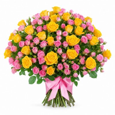 Розы Кустовые микс 1